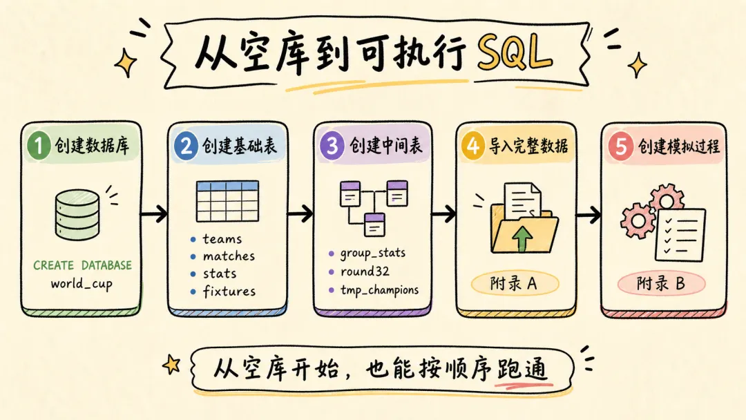 在 seekdb 中准备世界杯 SQL 环境