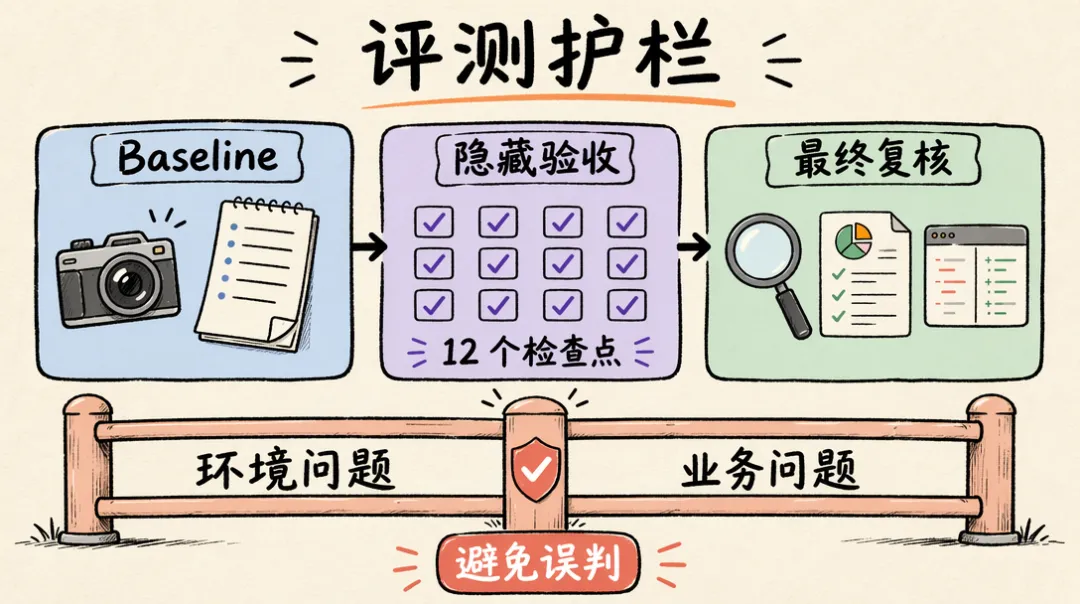 长程任务评测维度与验收坑位设计