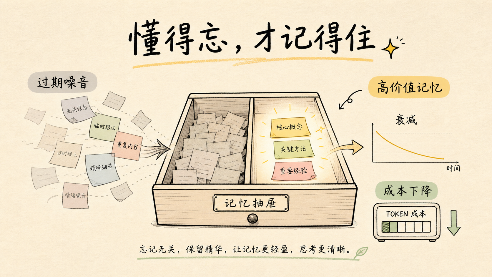 PowerMem 基于遗忘曲线淘汰旧记忆