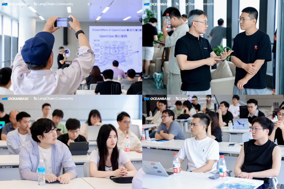 上海 Meetup 活动嘉宾与观众合影留念